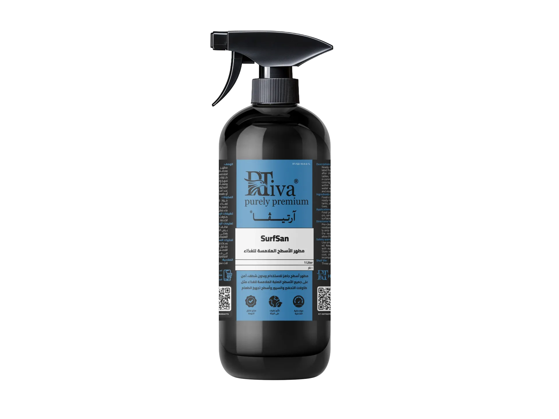 Rtiva SurfSan – Ready-to-Use No-Rinse Food-Contact Surface Sanitizer
