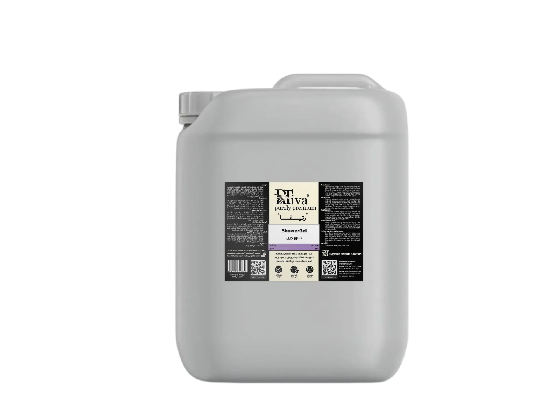 Rtiva ShowerGel Twilight – Shower Gel with Twilight Fragrance