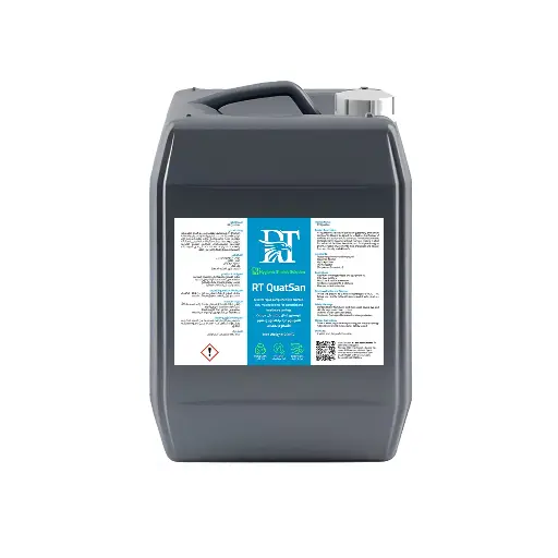 RT QuatSan – Quaternary Ammonium Sanitizer for Rapid, Foamless Disinfection