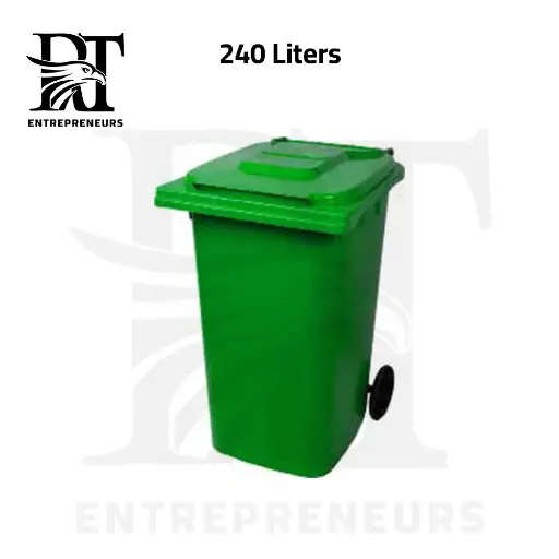 240L Wheeled Garbage Bin