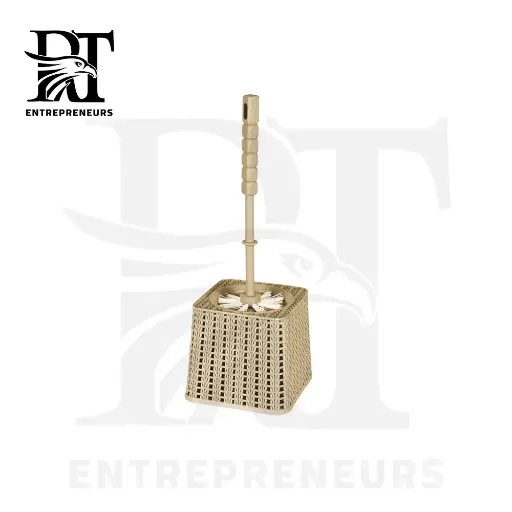 Toilet Brush Palm Line Turquoise