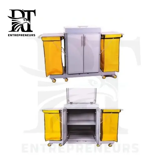 Housekeeping Trolley – Multi-Purpose Cleaning & Storage Solution