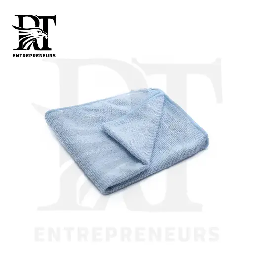 Ligh Blue Microfiber towel